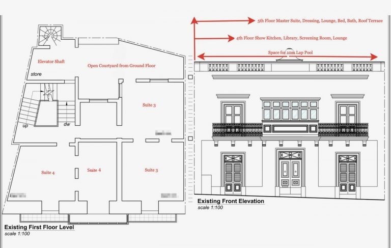 1st Floor Front Elevation 1.3